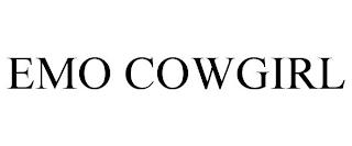 EMO COWGIRL trademark