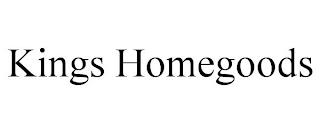 KINGS HOMEGOODS trademark