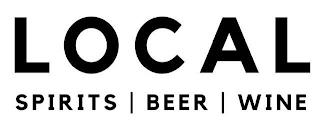 LOCAL SPIRITS BEER WINE trademark