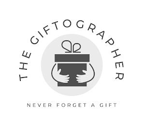 THE GIFTOGRAPHER NEVER FORGET A GIFT trademark