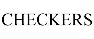 CHECKERS trademark