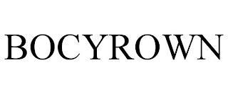 BOCYROWN trademark