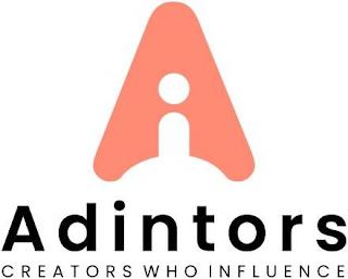 A ADINTORS CREATORS WHO INFLUENCE trademark