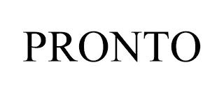 PRONTO trademark