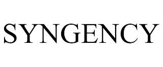 SYNGENCY trademark