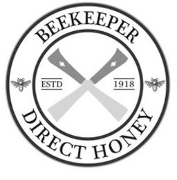 BEEKEEPER DIRECT HONEY ESTD 1918 trademark