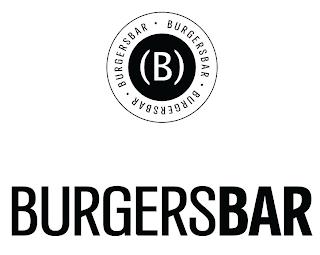 (B) BURGERSBAR · BURGERSBAR · BURGERSBAR · BURGERSBAR · BURGERSBAR trademark