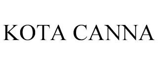 KOTA CANNA trademark