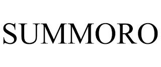 SUMMORO trademark