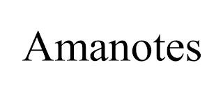 AMANOTES trademark