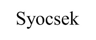 SYOCSEK trademark