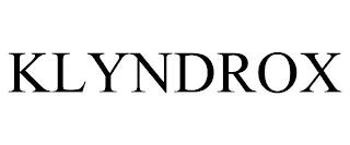 KLYNDROX trademark