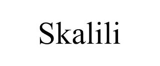 SKALILI trademark