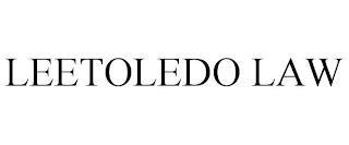 LEETOLEDO LAW trademark