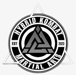 HYBRID KOMBAT EST 2023 MARTIAL ARTS trademark