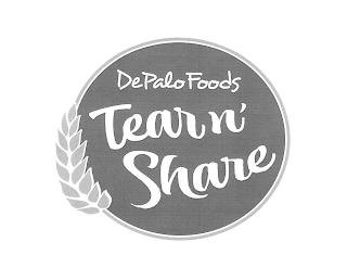 DEPALO FOODS TEAR N' SHARE trademark