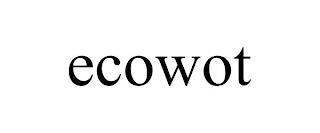 ECOWOT trademark