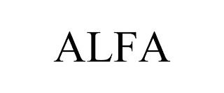 ALFA trademark