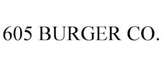 605 BURGER CO. trademark