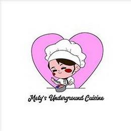 MELY'S UNDERGROUND CUISINE trademark