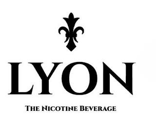 LYON THE NICOTINE BEVERAGE trademark