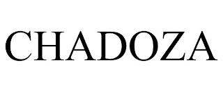 CHADOZA trademark