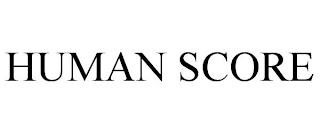 HUMAN SCORE trademark