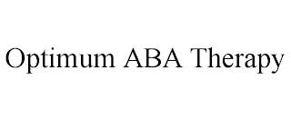 OPTIMUM ABA THERAPY trademark