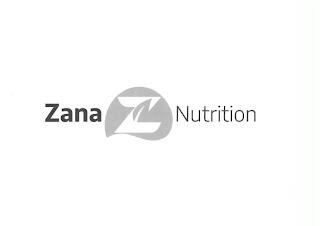 ZANA Z NUTRITION trademark