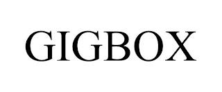 GIGBOX trademark