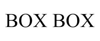 BOX BOX trademark