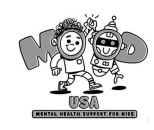 MOOD USA MENTAL HEALTH SUPPORT FOR KIDS trademark