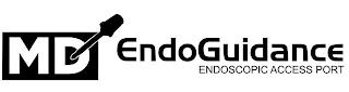 MD ENDOGUIDANCE ENDOSCOPIC ACCESS POINT trademark