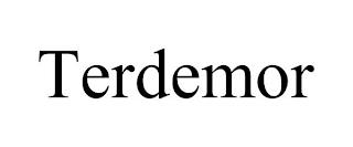 TERDEMOR trademark