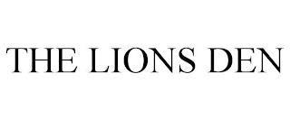 THE LIONS DEN trademark