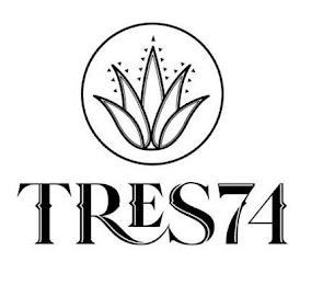 TRES74 trademark