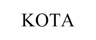 KOTA trademark