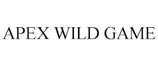 APEX WILD GAME trademark