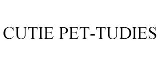 CUTIE PET-TUDIES trademark