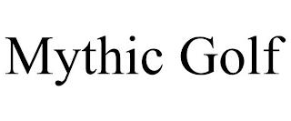 MYTHIC GOLF trademark