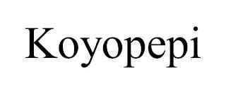 KOYOPEPI trademark