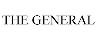 THE GENERAL trademark