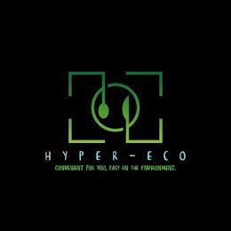 HYPER-ECO CONVENIENT FOR YOU, EASY ON THE ENVIRONMENT. trademark