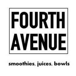 FOURTH AVENUE SMOOTHIES, JUICES, BOWLS trademark