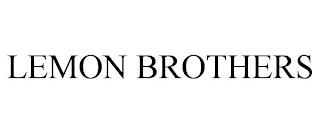 LEMON BROTHERS trademark