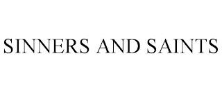 SINNERS AND SAINTS trademark