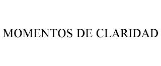 MOMENTOS DE CLARIDAD trademark