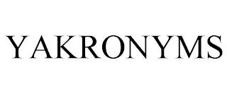 YAKRONYMS trademark