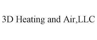 3D HEATING AND AIR, LLC trademark