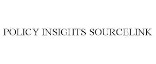 POLICY INSIGHTS SOURCELINK trademark